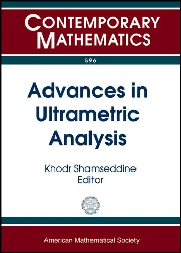 Cover of Advances in Ultrametric Analysis