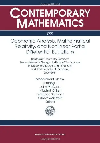 Cover of Geometric Analysis, Mathematical Relativity, and Nonlinear Partial Differential Equations