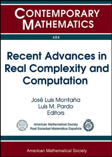 Cover of Recent Advances in Real Complexity and Computation