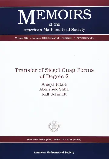 Cover of Transfer of Siegel Cusp Forms of Degree 2