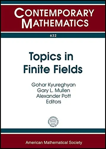 Cover of Topics in Finite Fields