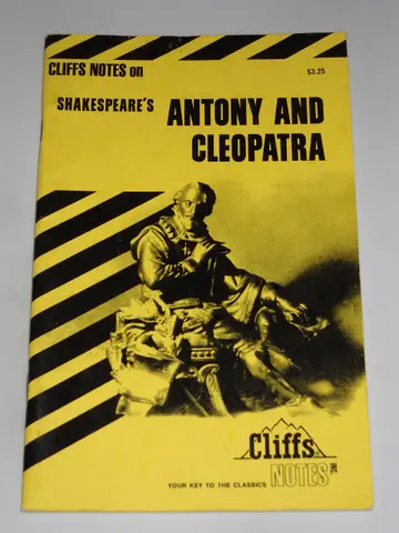 Cover of Notes on Shakespeare's "Antony and Cleopatra"