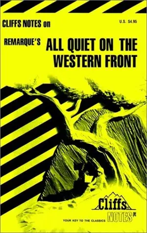 Cover of Notes on Remarque's "All Quiet on the Western Front"