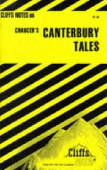 Cover of Notes on Chaucer's "Canterbury Tales"