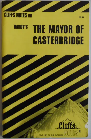 Cover of CliffsNotesTM on Hardy′s the Mayor of Casterbridge