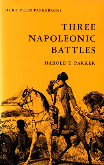 Cover of Three Napoleonic Battles