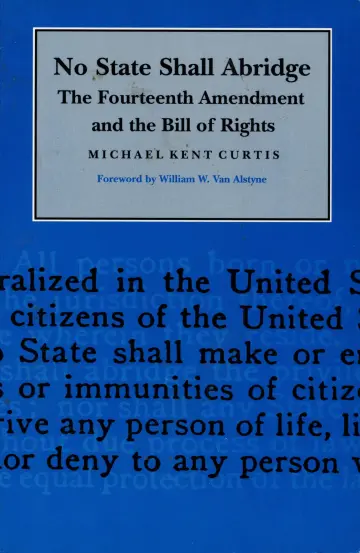 Cover of No State Shall Abridge