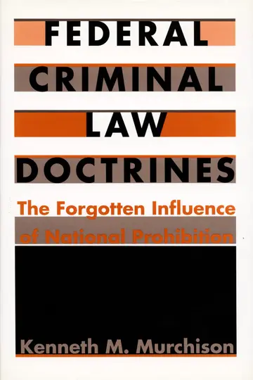 Cover of Federal Criminal Law Doctrines
