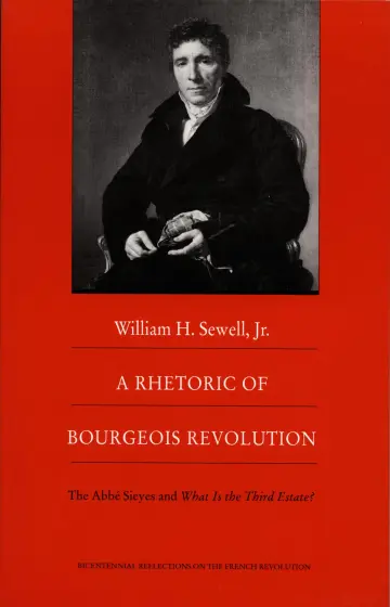 Cover of A Rhetoric of Bourgeois Revolution