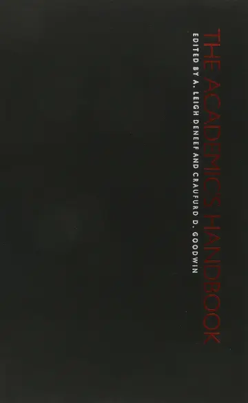 Cover of The Academic's Handbook