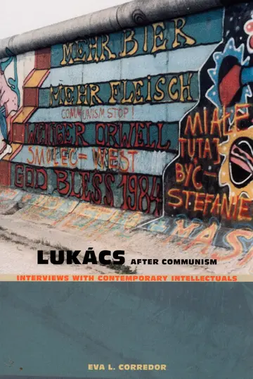 Cover of Lukács After Communism
