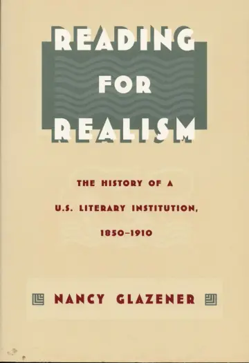 Cover of Reading for Realism