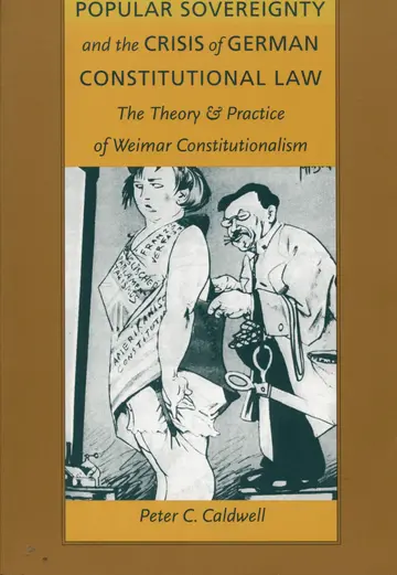 Cover of Popular Sovereignty and the Crisis of German Constitutional Law