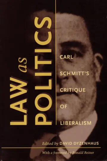 Cover of Law as Politics