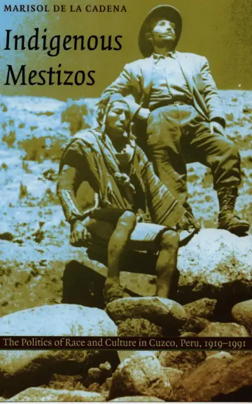 Cover of Indigenous Mestizos