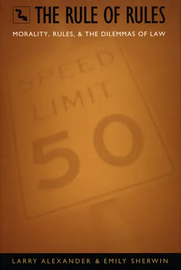 Cover of The Rule of Rules