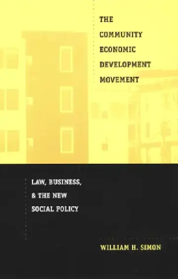 Cover of The Community Economic Development Movement