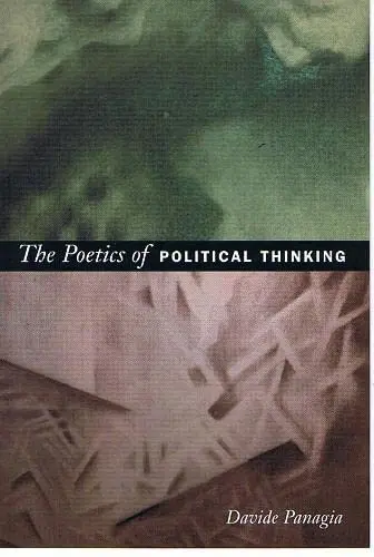 Cover of The Poetics of Political Thinking
