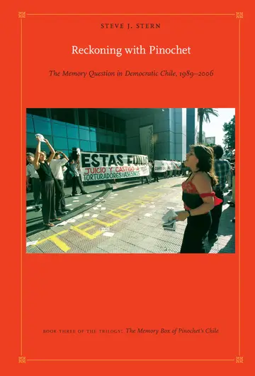 Cover of Reckoning with Pinochet