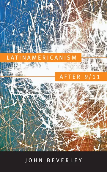 Cover of Latinamericanism after 9/11