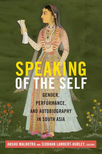 Cover of Speaking of the Self