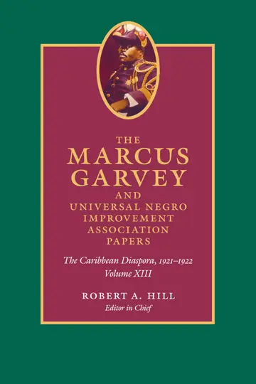 Cover of The Marcus Garvey and Universal Negro Improvement Association Papers, Volume XIII