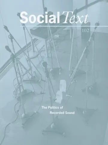 Cover of The Politics of Recorded Sound