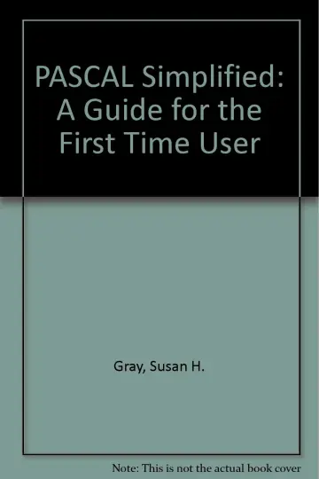 Cover of PASCAL Simplified