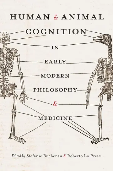 Cover of Human and Animal Cognition in Early Modern Philosophy and Medicine