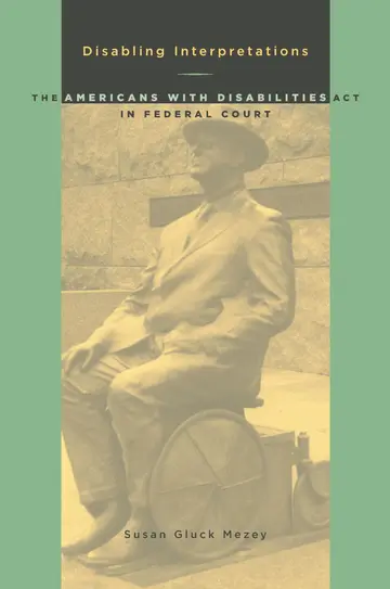Cover of Disabling Interpretations