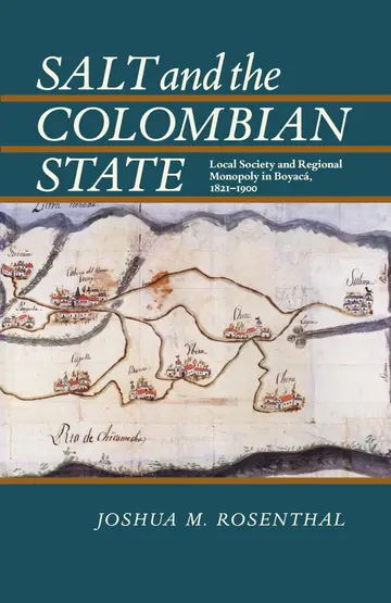 Cover of Salt and the Colombian State