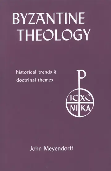 Cover of Byzantine Theology