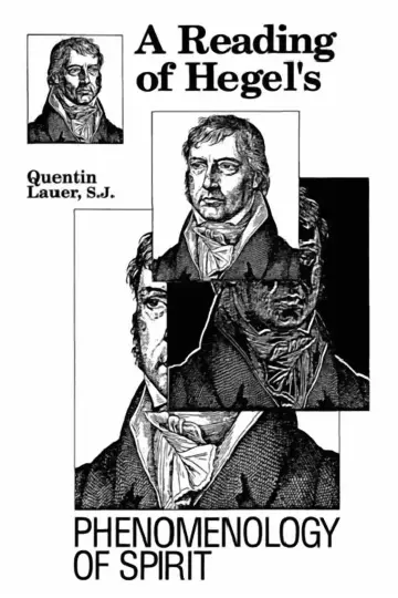 Cover of A Reading of Hegel's Phenomenology of Spirit