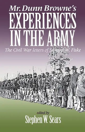 Cover of Mr. Dunn Browne's Experiences in the Army