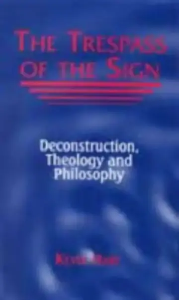 Cover of The Trespass of the Sign