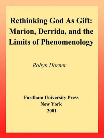 Cover of Rethinking God as Gift