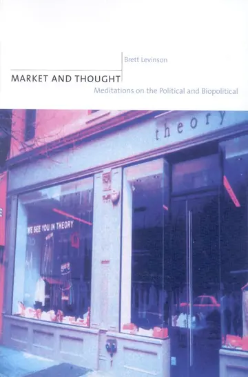 Cover of Market and Thought