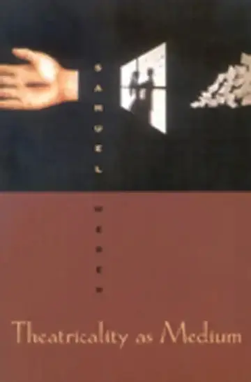 Cover of Theatricality as Medium