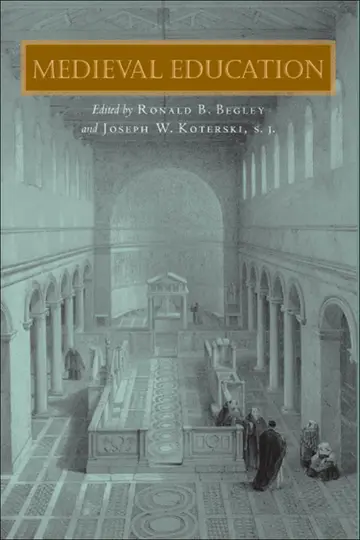 Cover of Medieval Education