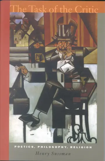 Cover of The Task of the Critic