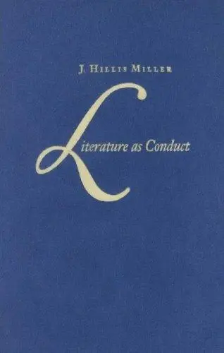 Cover of Literature as Conduct