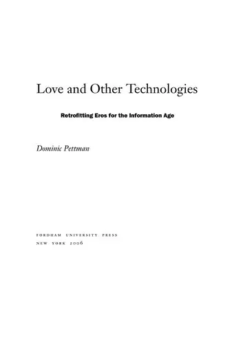 Cover of Love and Other Technologies