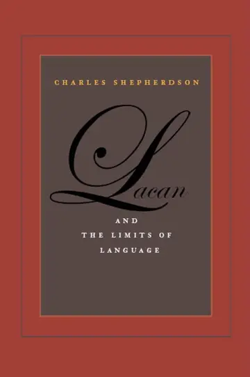 Cover of Lacan and the Limits of Language
