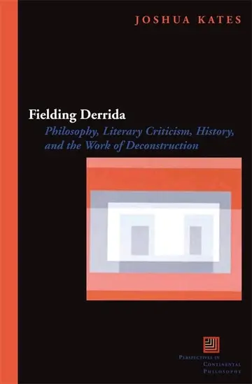 Cover of Fielding Derrida