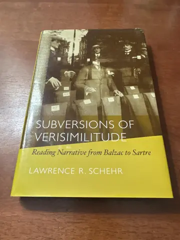 Cover of Subversions of Verisimilitude