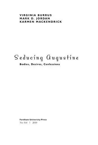Cover of Seducing Augustine