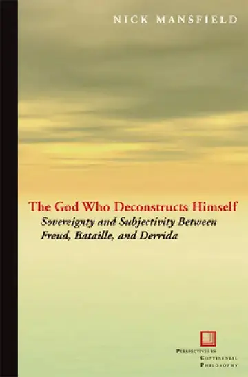 Cover of The God Who Deconstructs Himself