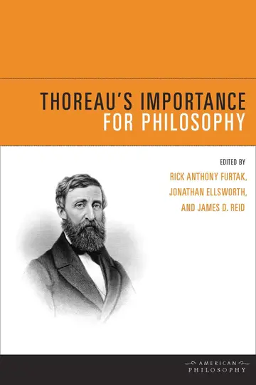 Cover of Thoreau's Importance for Philosophy