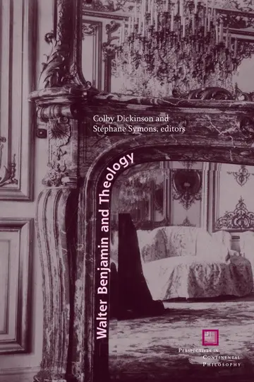 Cover of Walter Benjamin and Theology