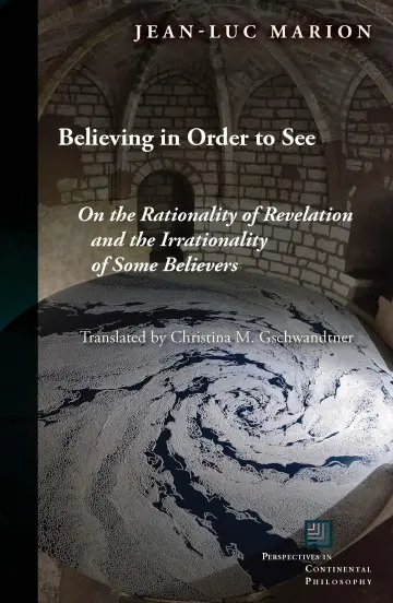 Cover of Believing in Order to See